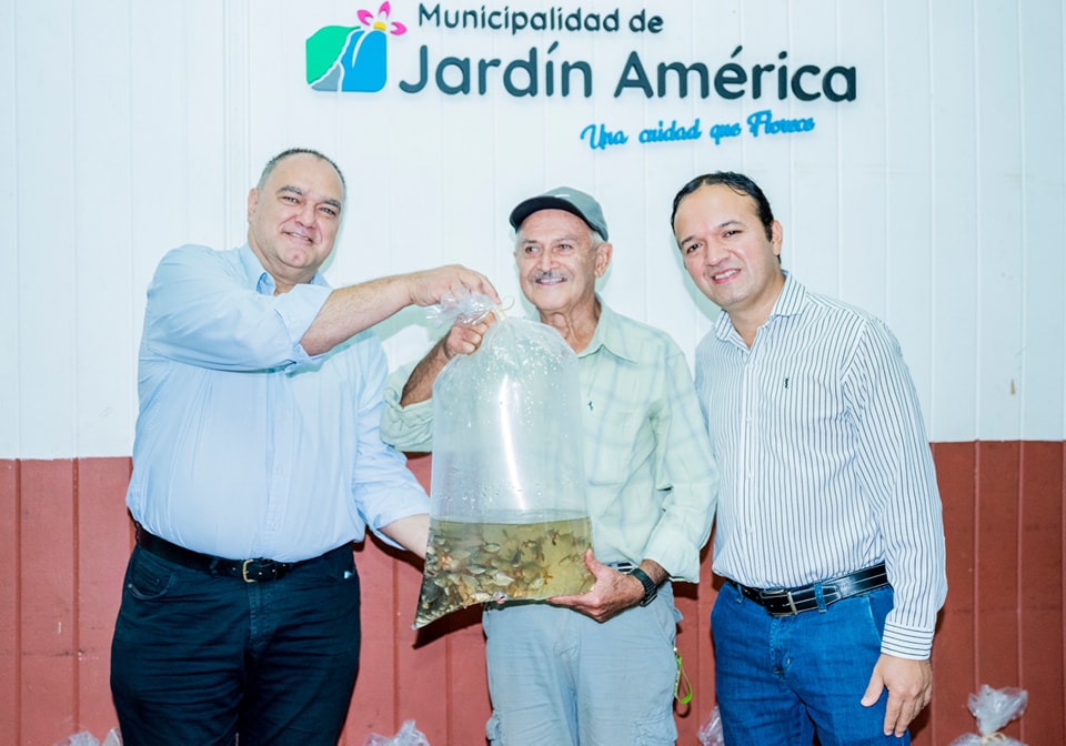 Entrega de Alevines de Pacú