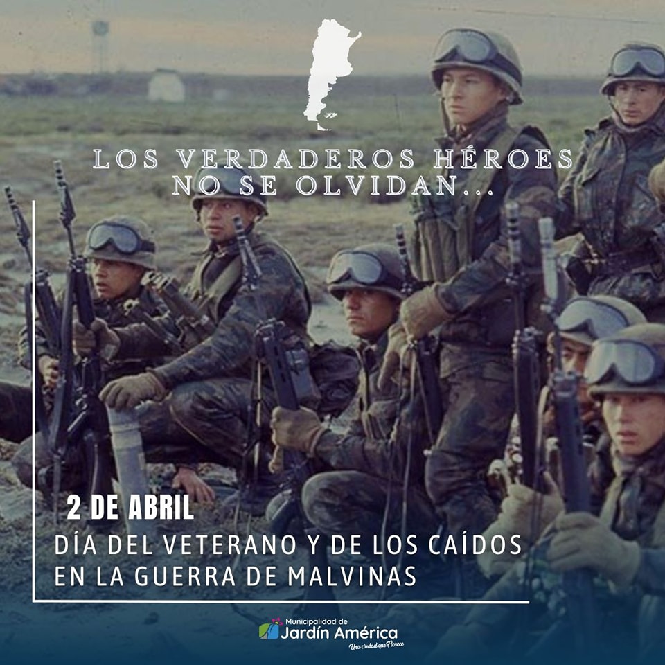 2 de Abril: Día del Veterano y de los Caídos en la Guerra de Malvinas
