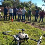 La Secretaría de Agro y Producción llevó adelante una Jornada de Demostración de Drones aplicadores agrícolas, junto a la empresa Agro Tech. Una propuesta innovadora pensada para nuestros productores