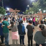 Participación en el Vía Crucis
