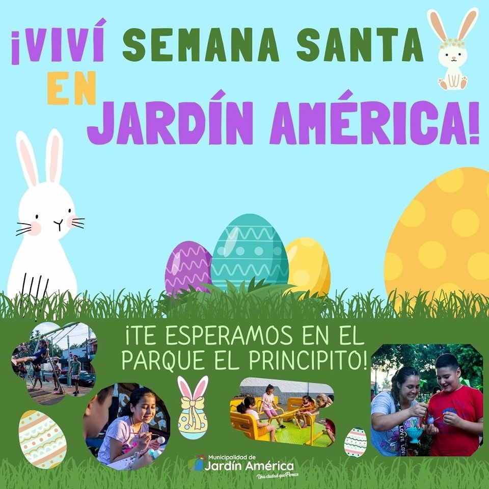 Hoy y mañana te esperamos en el Parque El Principito con actividades especiales para celebrar Pascuas: decoración de huevitos, manualidades y mucha creatividad.