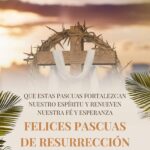 Hoy celebramos la luz que renace, la esperanza que florece y el amor que nunca muere.