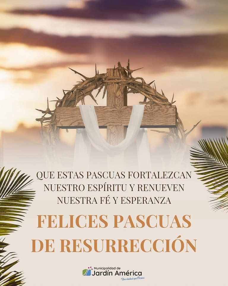 Hoy celebramos la luz que renace, la esperanza que florece y el amor que nunca muere.