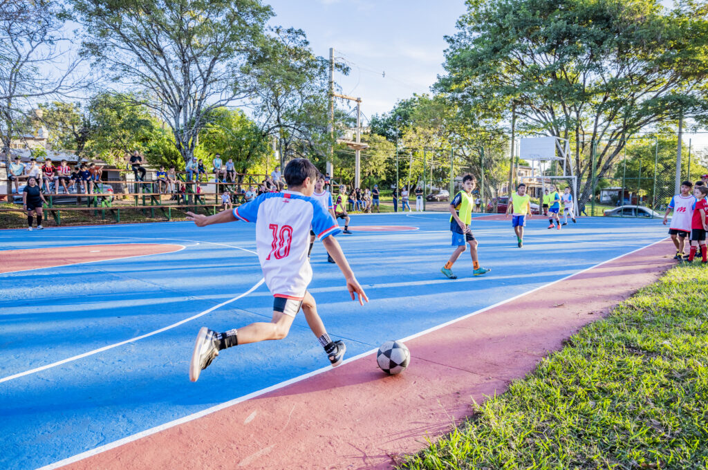 ¡Puesta en valor  del Playón del Barrio 1° de Mayo!