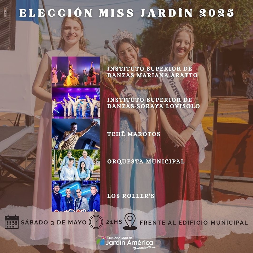 ¡Se viene la Elección Miss Jardín 2025!