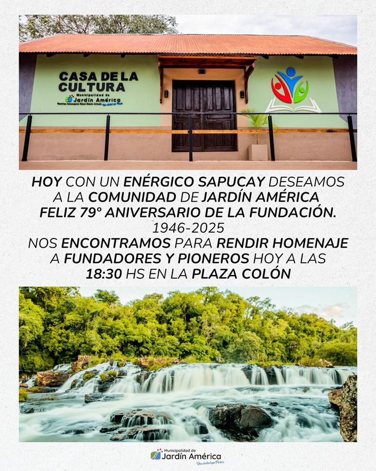 ¡Feliz Aniversario Jardín América!