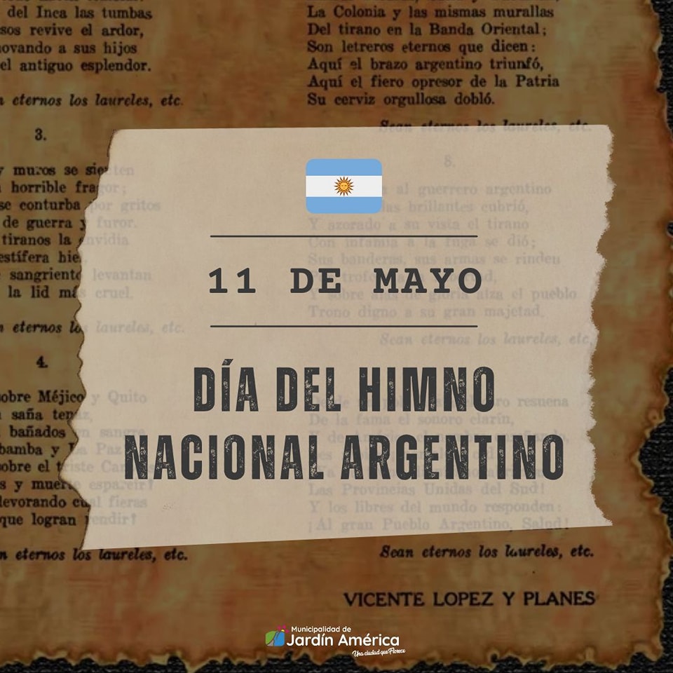 Hoy celebramos el Día del Himno Nacional Argentino
