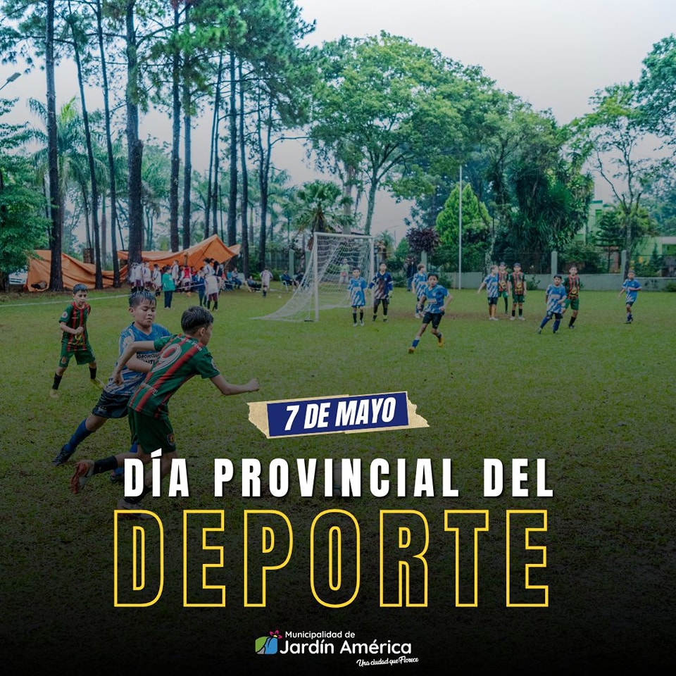 Hoy celebramos la pasión, el esfuerzo y los valores que hacen del deporte una herramienta de unión y crecimiento en toda la provincia