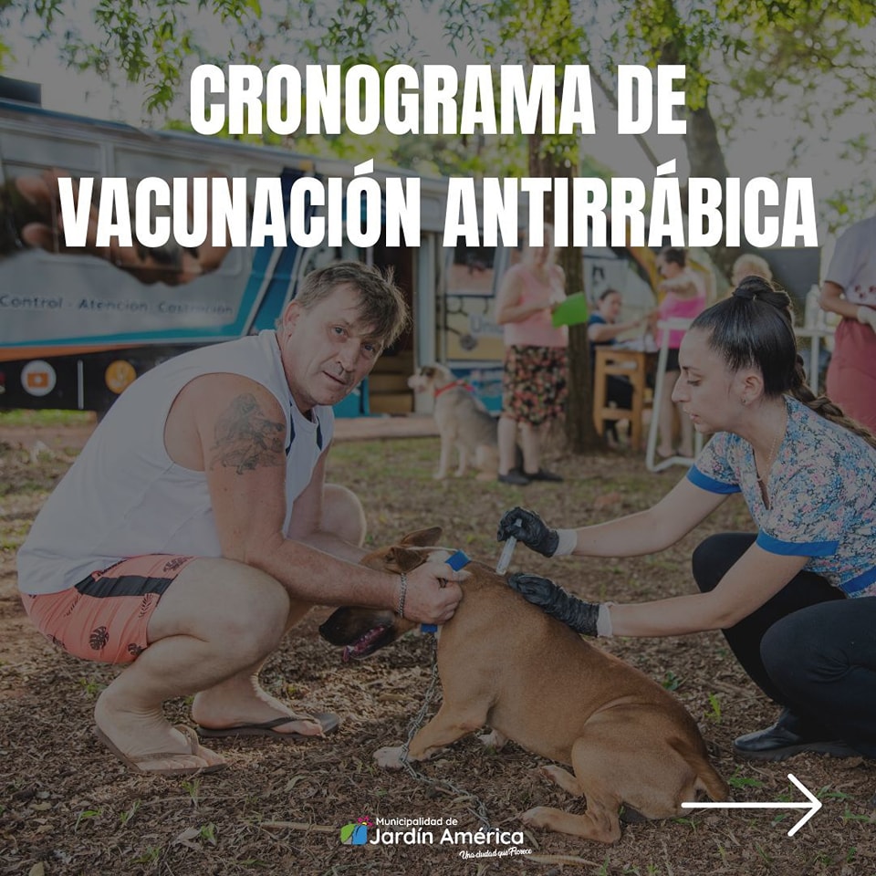 ¡Comenzó la vacunación antirrábica en los barrios!