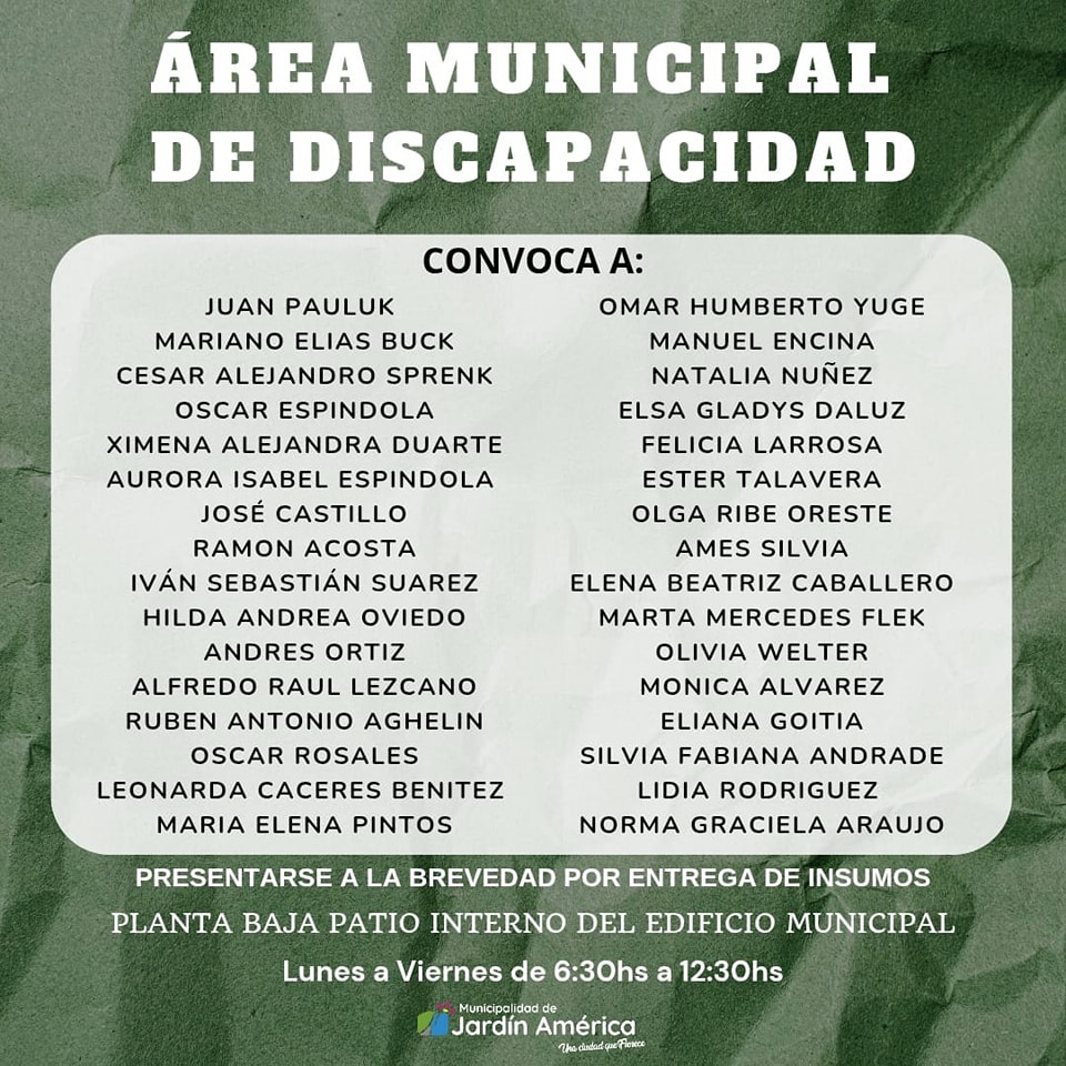 ¡Atención Vecinos!