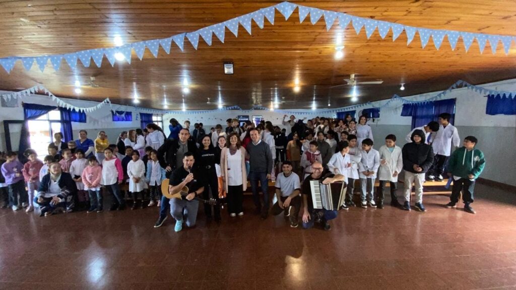 Visitamos la Escuela 643 Hugo Wast donde se desarrolló el programa Talento en las Escuelas, impulsado por la Dirección de Cultura