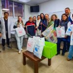 Entrega de kits para recién nacidos