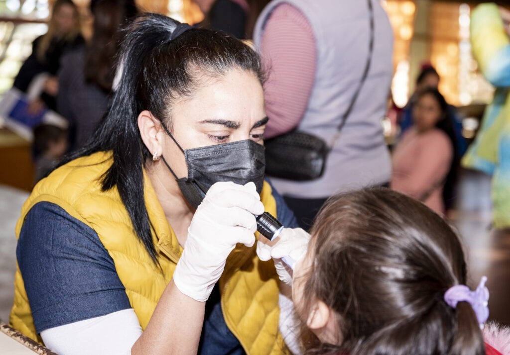Hoy estuvimos en la Escuela N°133 del Barrio Lomas de Jardín con el Operativo “La Muni en tu Barrio”