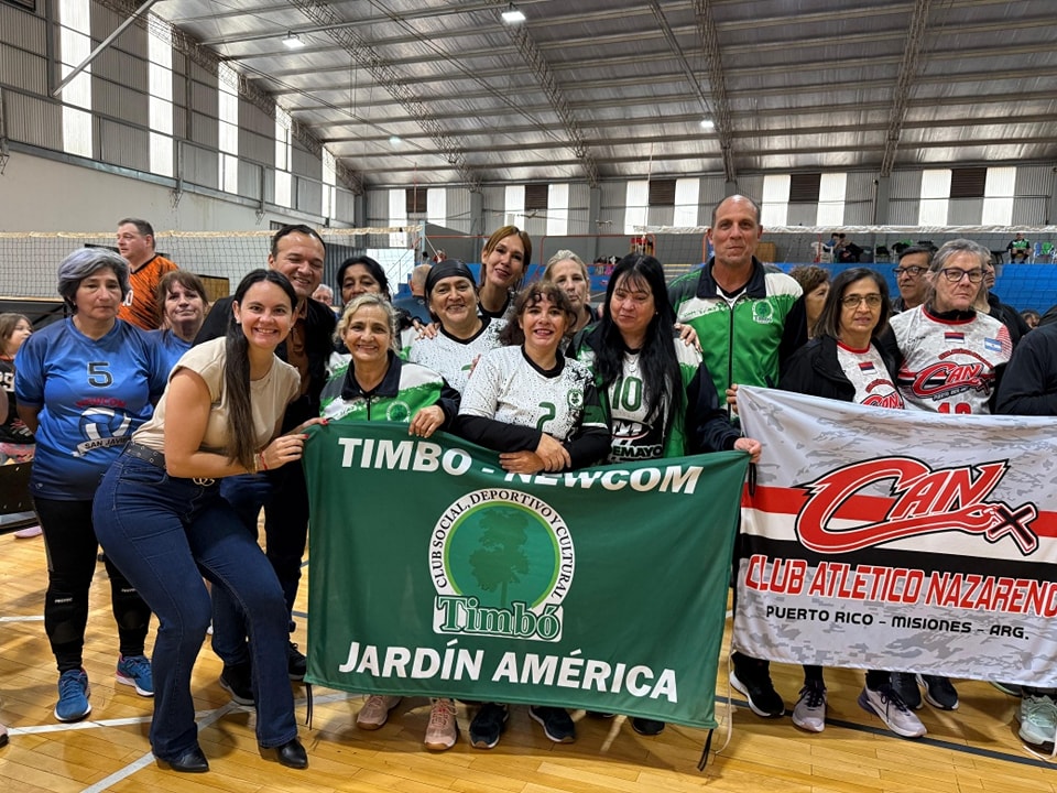 Jardín América presente en el 1° Torneo Nacional de la Región de Las Flores