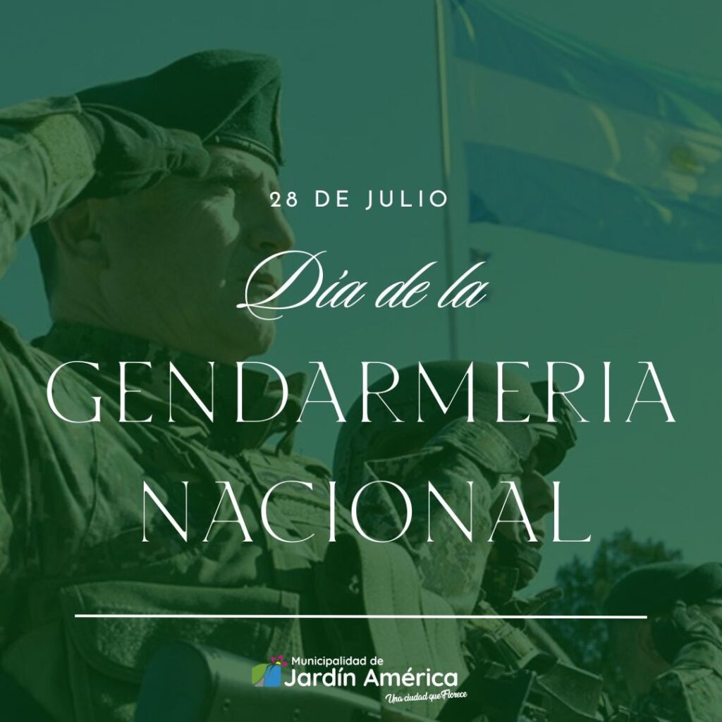 Hoy saludamos con respeto y reconocimiento a las mujeres y hombres de la Gendarmería Nacional Argentina