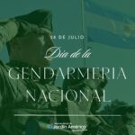 Hoy saludamos con respeto y reconocimiento a las mujeres y hombres de la Gendarmería Nacional Argentina
