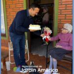 Hoy celebramos los 99 años de Carmen Saldaña, viuda de Massena