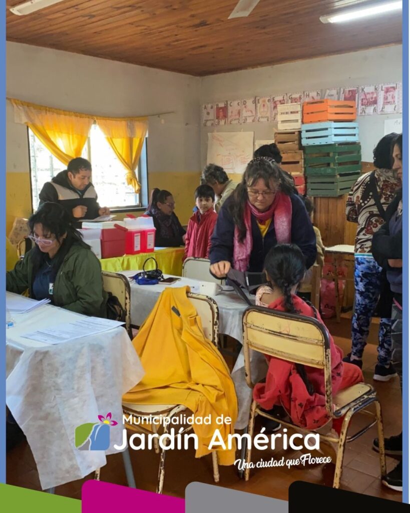 Realizamos un nuevo Operativo La Muni en tu Barrio junto al PROSAME en la Escuela 727 Mariano Moreno