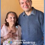 Celebramos el cumpleaños de Rosalina Rivero viuda de Parra, pionera del Barrio Belgrano, quien alcanza sus 89 años