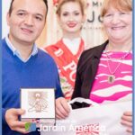 Recibimos en la Casa de la Cultura a la presidenta de la Federación de Colectividades