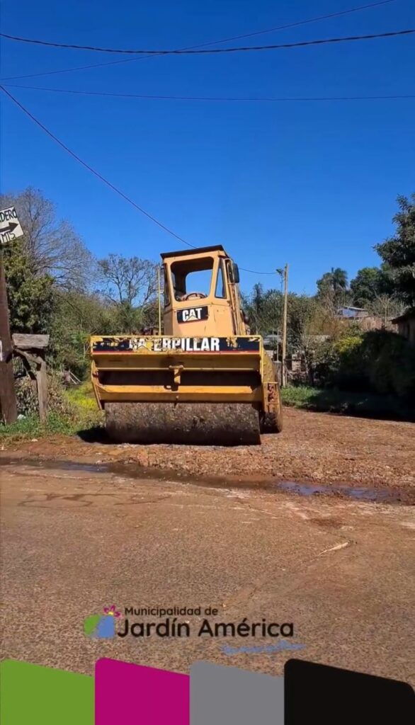 Desde Obras Públicas seguimos trabajando en distintos puntos de la ciudad