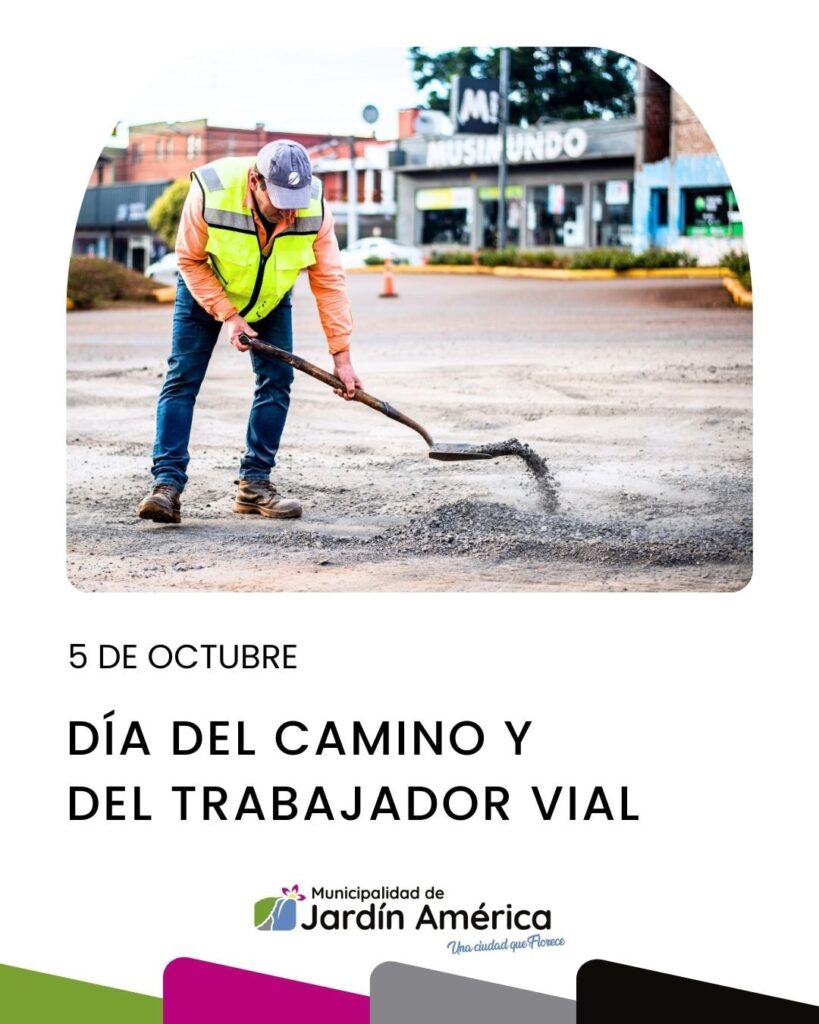 Hoy celebramos el Día del Camino y del Trabajador Vial
