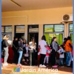 Nuestro equipo de médicos y agentes sanitarios del programa PROSAME visitó la Escuela N° 686 para continuar fortaleciendo la salud y el bienestar de los estudiantes