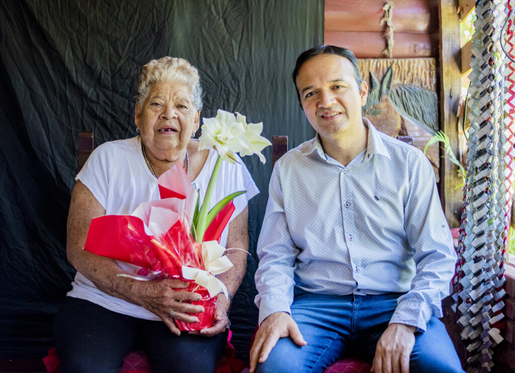 Celebramos junto a Doña Avelina Servián del Barrio Cantera sus 84 años de vida, compartiendo con ella y su familia una jornada llena de alegría y afecto