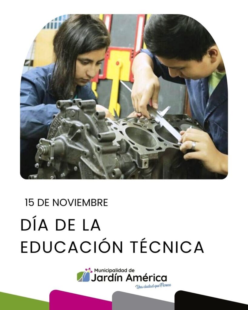 Hoy celebramos el Día de la Educación Técnica