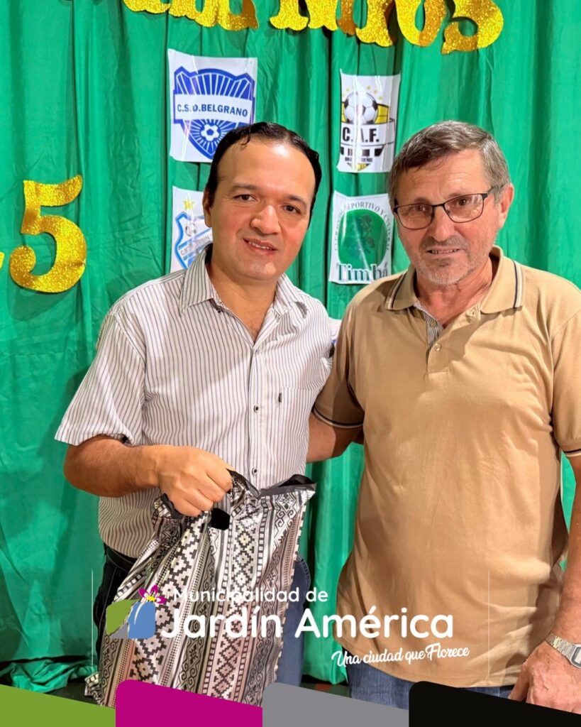 Participé de la Cena de Premiación de la Liga Regional de Fútbol Puerto Rico, realizada en el Club Timbó de nuestra ciudad, en el marco del Torneo Clausura Justo Ramón Lovera y el Torneo Apertura César Retamero