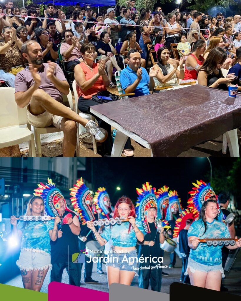 Noche de carnavales en Jardín América