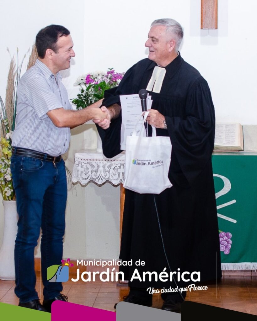 Participamos del culto de despedida y reconocimiento a la labor pastoral y comunitaria del Pastor Dorsch Rubén Darío en nuestra ciudad