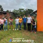 Desde la Secretaría del Agro y la Producción, junto al área de Acción Social de la Municipalidad, dimos inicio hoy a las actividades del Programa de Huertas Comunitarias en el SUM del barrio Los Tareferos