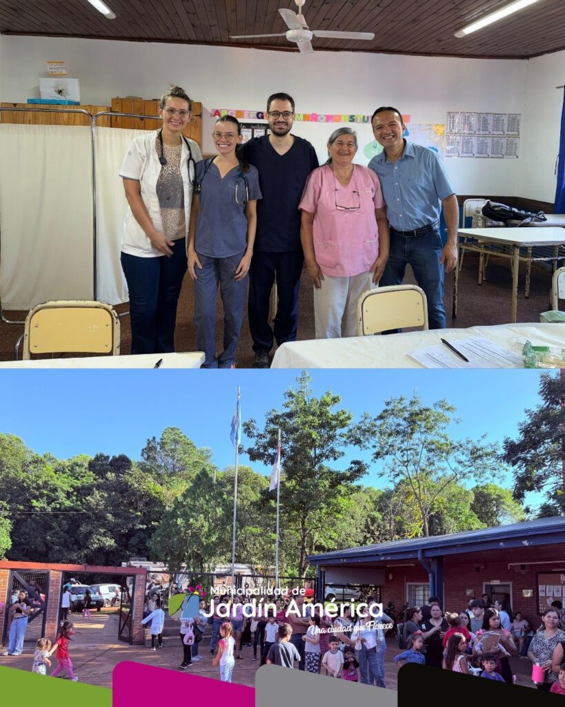 Iniciamos el Operativo Integral “La Muni en Tu Barrio”, acercando distintos servicios municipales a los vecinos. En esta oportunidad llegamos al Barrio San Antonio, en la Escuela N° 497 Carlos Pellegrini, junto al Pro.Sa.M.E. – Programa de Salud Misionera Escolar