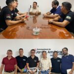 Hoy mantuvimos un productivo encuentro con representantes del Club Roncos de Jardín América, con el objetivo de trazar una hoja de ruta conjunta y planificar las próximas actividades que el club llevará adelante en nuestra ciudad