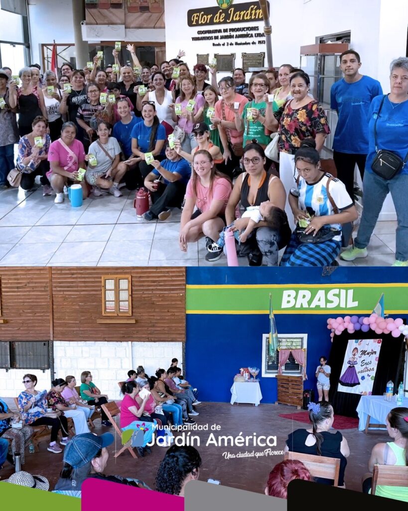 En el marco del Mes de la Mujer, en Jardín América se realizó una jornada que combinó producción, bienestar y encuentro, celebrando el rol de la mujer en nuestra comunidad