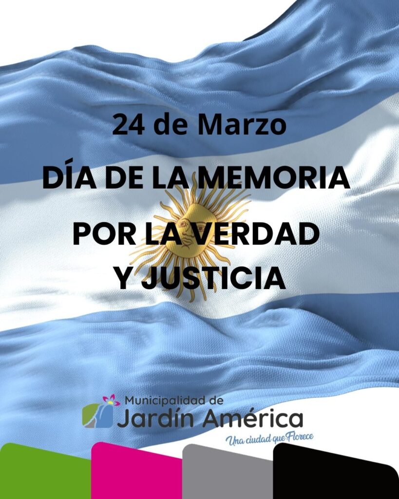 En este 24 de marzo, Día de la Memoria por la Verdad y la Justicia en Argentina, recordamos a las víctimas de la última dictadura militar y renovamos el compromiso colectivo de mantener viva la memoria de nuestra historia
