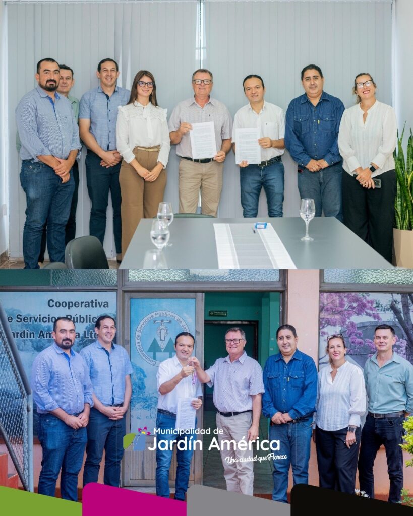 Con enorme alegría compartimos con toda la comunidad la firma de un importante convenio marco de colaboración entre la Cooperativa de Servicios Públicos de Jardín América y la Municipalidad, una acción que representa un gran paso para fortalecer la educación en nuestra ciudad