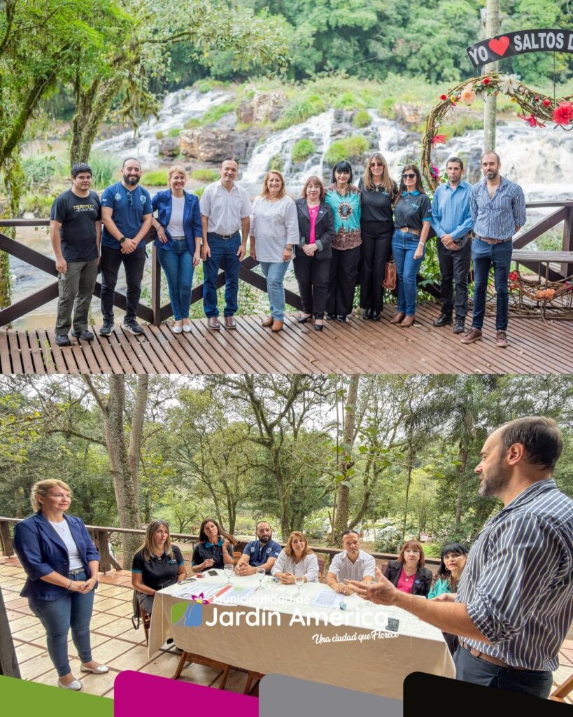 Firmamos un convenio muy importante que sigue posicionando a Jardín América como una ciudad turística en constante crecimiento
