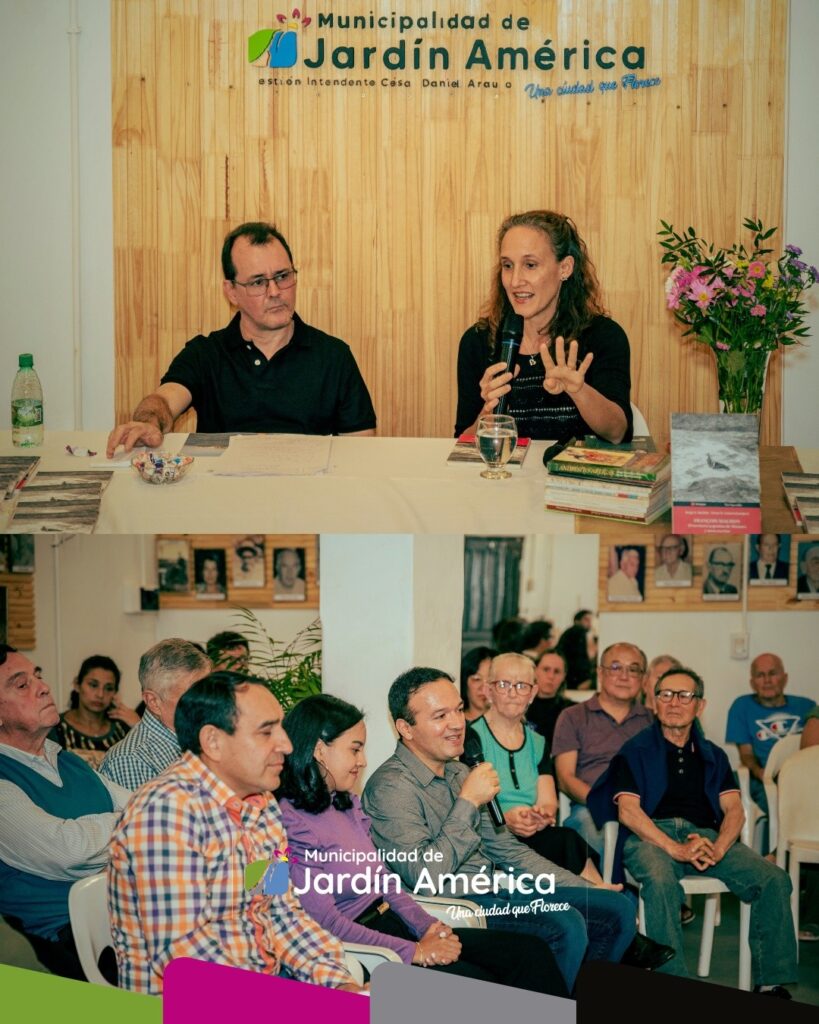 Dando inicio al programa de actividades por el 80° Aniversario, se llevó a cabo la presentación del libro “François Machon, el territorio argentino de Misiones y otros escritos” en Jardín América