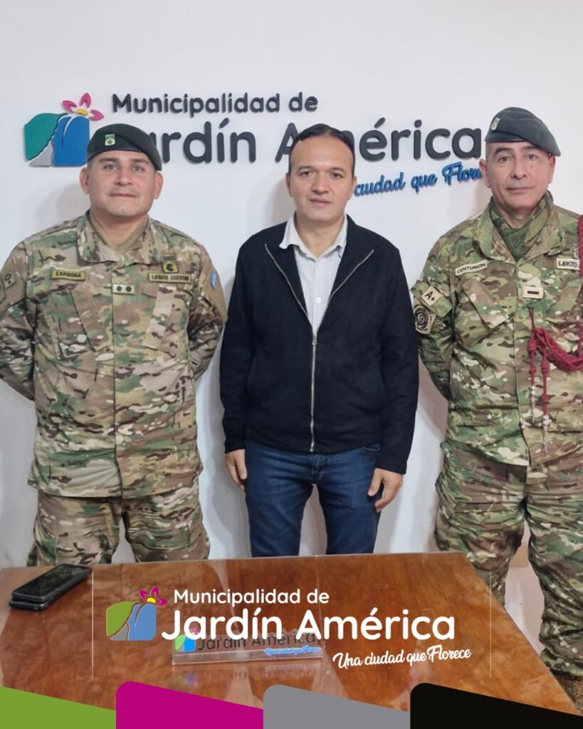 Agradecemos la visita y la predisposición del Regimiento de Infantería de Monte 9 para continuar fortaleciendo el trabajo conjunto y el compromiso con nuestra comunidad