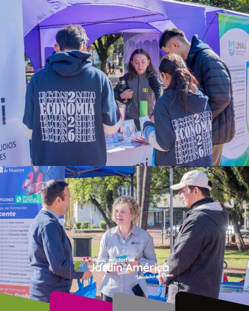 Con una charla dirigida a estudiantes del último año del nivel secundario y la realización de Expo Carreras, Promo 2026, comenzó en Jardín América una jornada destinada a acompañar a los jóvenes en la construcción de su futuro académico y profesional