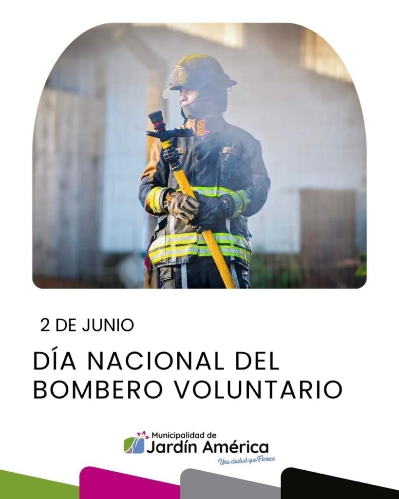 Hoy celebramos el Día del Bombero Voluntario, una fecha para reconocer y agradecer a quienes, con valentía, compromiso y vocación de servicio, están siempre dispuestos a ayudar a la comunidad
