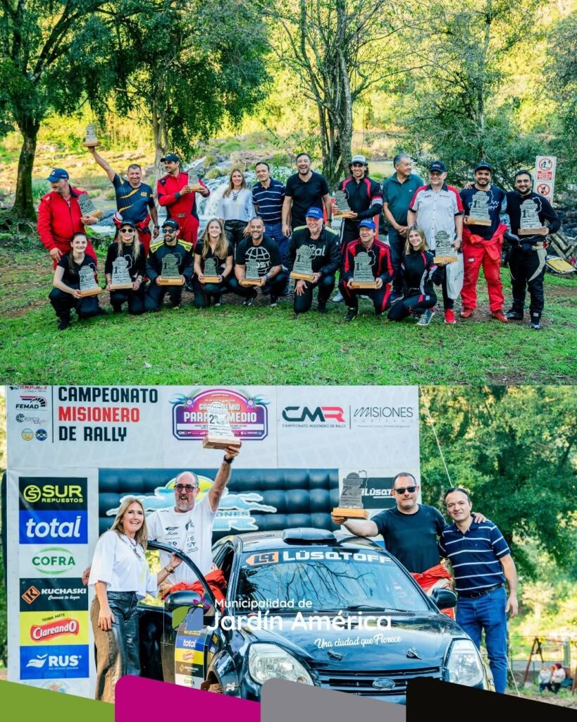 ¡Finalizó con gran éxito el Rally Paraná Medio! La dupla Gabriel Vidal Rodríguez – Aitor Zugasti, a bordo de su Ford Ka, se quedó con la victoria en la 3.ª fecha del Campeonato Misionero de Rally, disputada en los caminos de Jardín América, Puerto Leoni, Colonia Polana, Hipólito Yrigoyen y General Urquiza