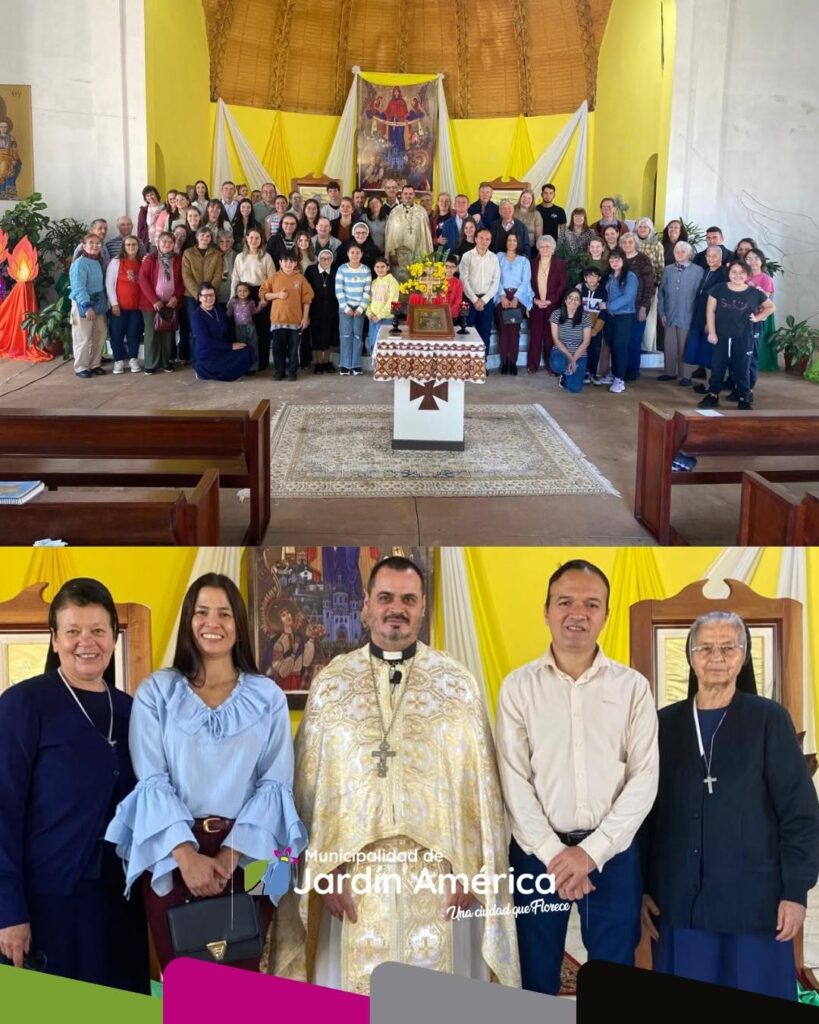 En el marco de los 80 años de Jardín América, acompañamos a la comunidad en la Fiesta Patronal de la Parroquia Espíritu Santo, una celebración que une fe, cultura y tradición