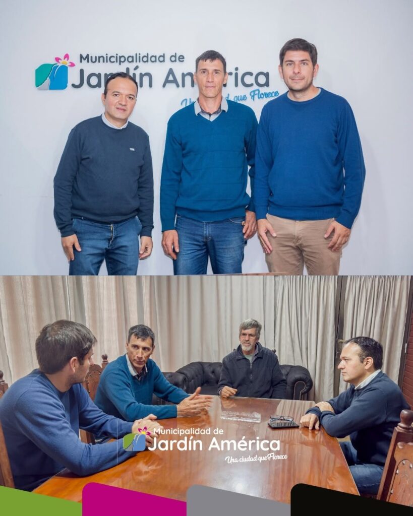 Junto al Área Productiva nos reunimos con la nueva Comisión Directiva de la Feria Franca de Jardín América para seguir fortaleciendo el trabajo de nuestros productores locales
