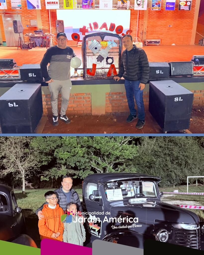 Participamos de la apertura del Segundo Encuentro de Autos Antiguos, un evento organizado por el Grupo Oxidados con el acompañamiento del Municipio, que reúne a apasionados de los vehículos clásicos y a toda la comunidad