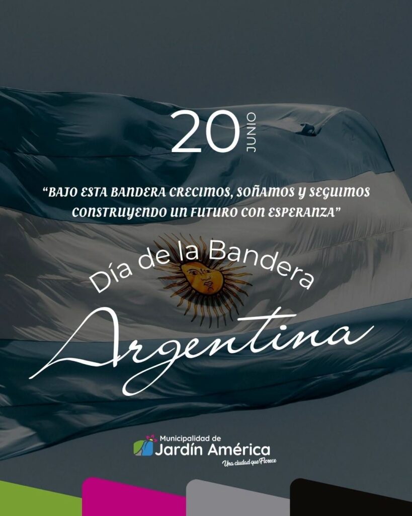 Hoy celebramos el Día de la Bandera, un símbolo que nos une y nos recuerda nuestra historia, nuestros valores y el amor por la patria
