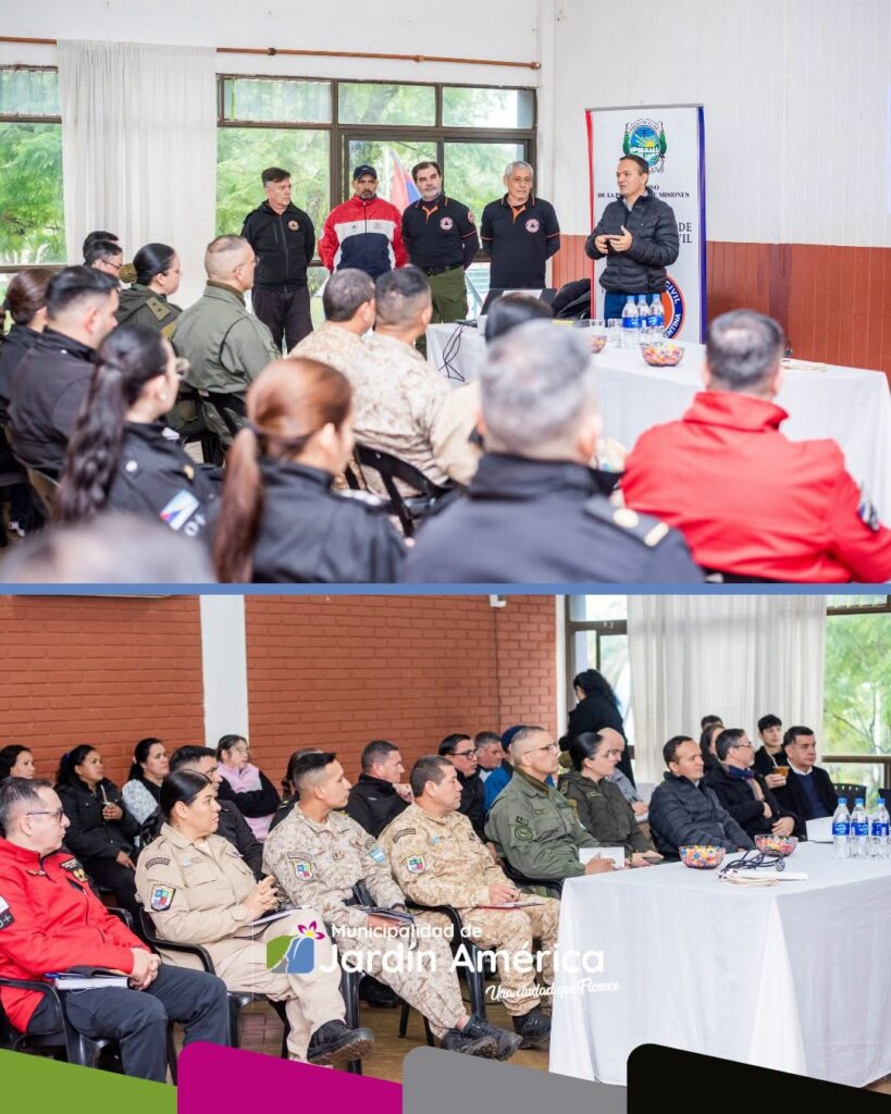 Convocados por el Ejecutivo de Desarrollo, participamos de una mesa de trabajo junto a la Subsecretaría de Protección Civil de Misiones, organismo encargado de coordinar acciones de prevención, gestión del riesgo y asistencia ante emergencias
