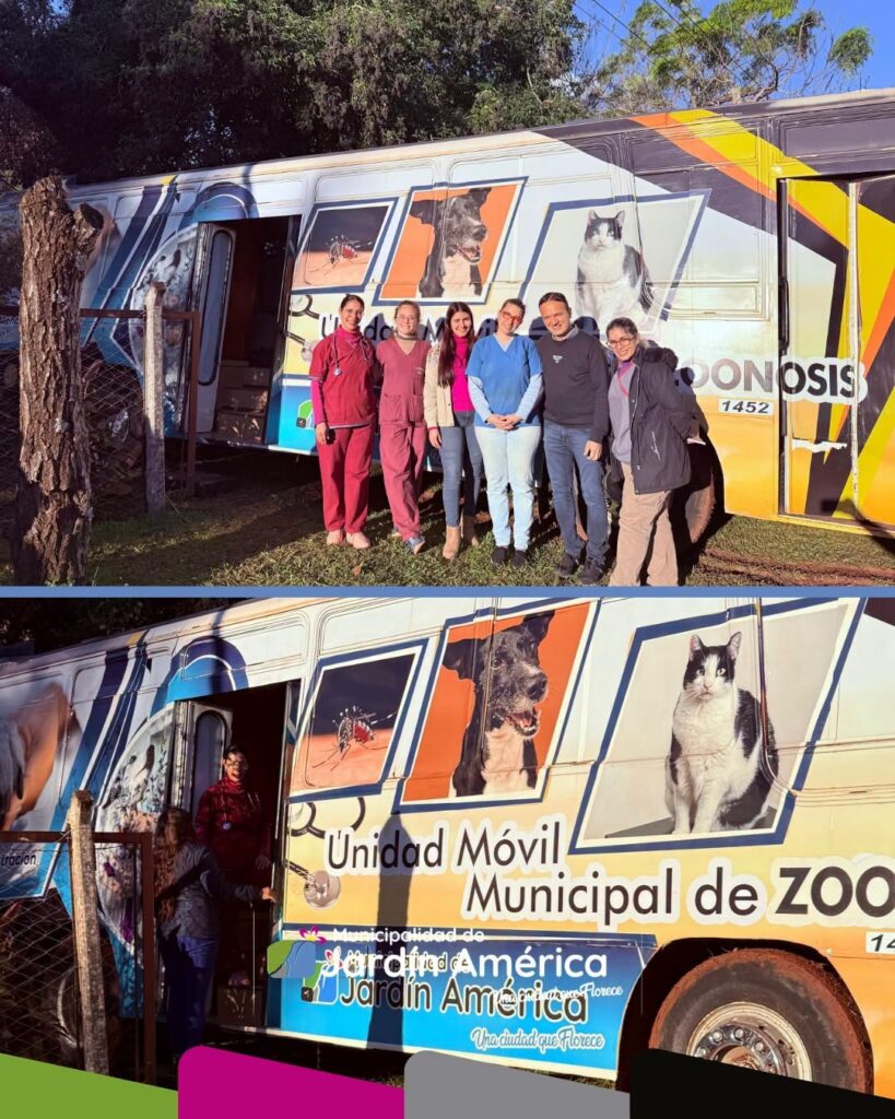Ayer se llevó adelante un importante Operativo de Zoonosis en Colonia Oasis, acercando servicios esenciales para el cuidado y bienestar de nuestras mascotas